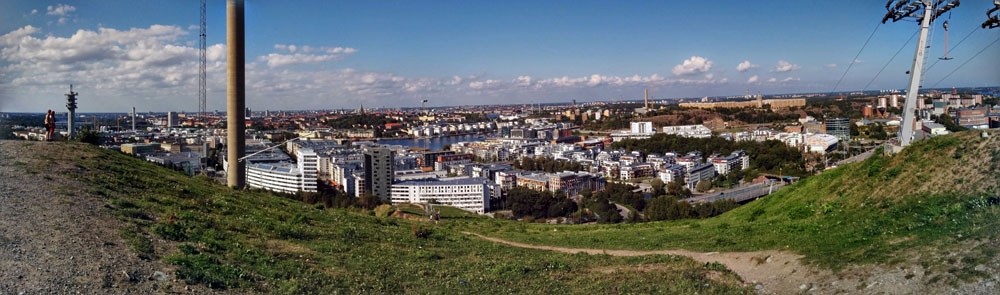 Utsikten från Hammarbybacken
